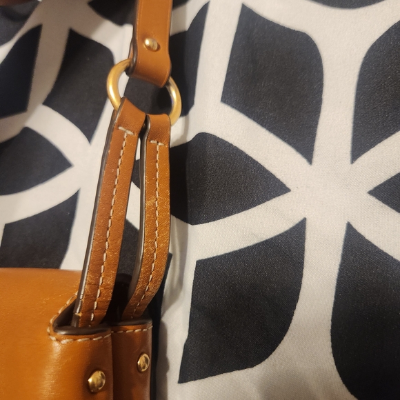 Tory Burch Luggage Color Leather Crossbody Bag - Picture 6 of 16